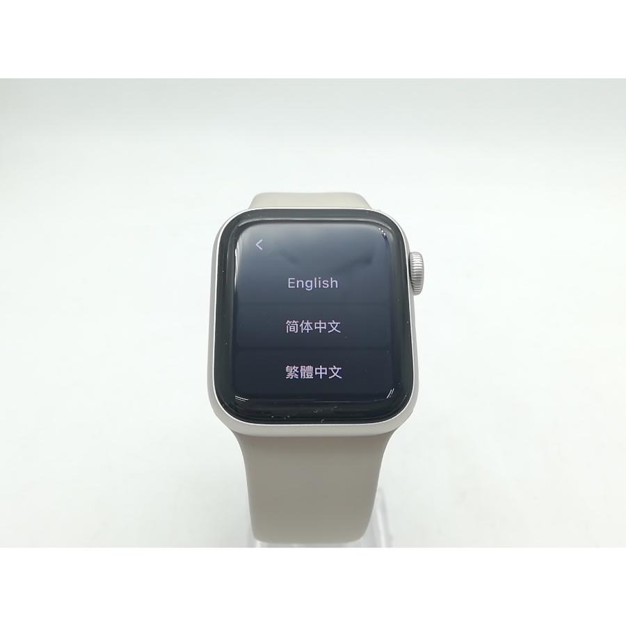 中古】Apple Apple Watch SE2 40mm GPS スターライトアルミニウム 