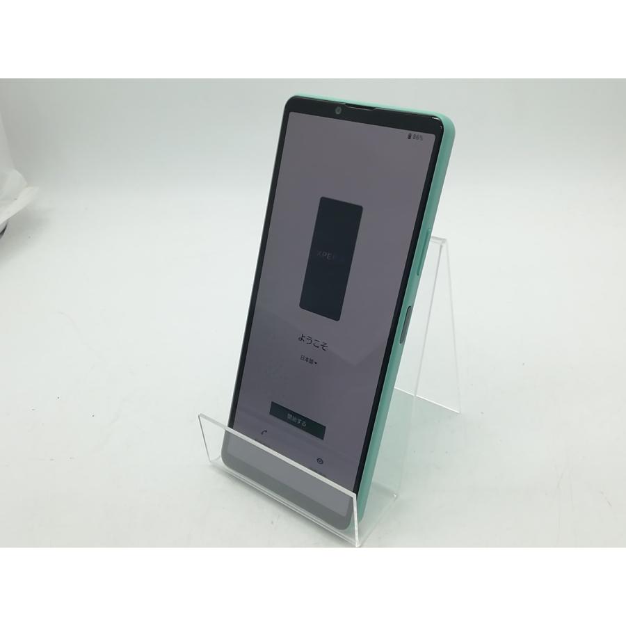 中古】SONY au 【SIMフリー】 Xperia 10 IV ミント 6GB 128GB SOG07
