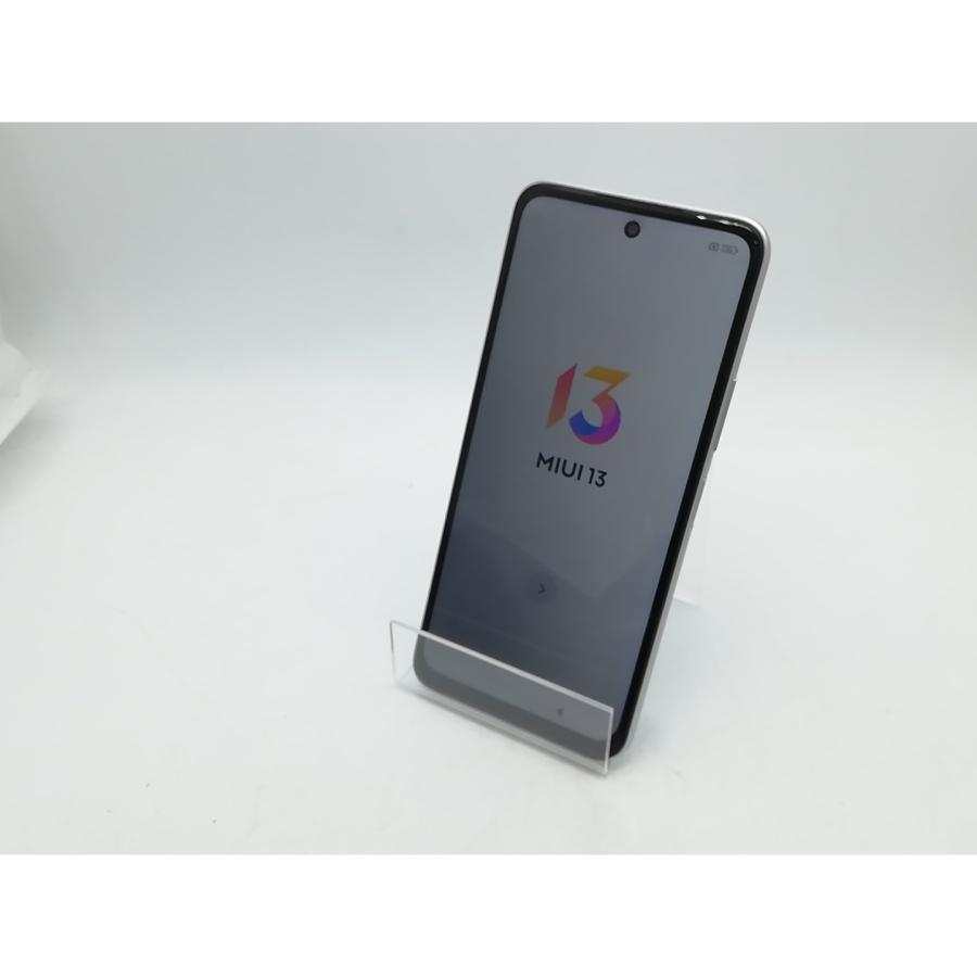 中古】Xiaomi au 【SIMフリー】 Redmi Note 10 JE クロームシルバー