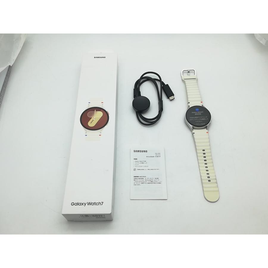 中古】SAMSUNG Galaxy Watch7 40mm Wi-Fi/Bluetoothモデル クリーム 