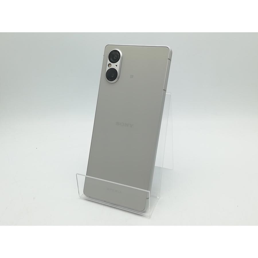 中古】SONY 楽天モバイル 【SIMフリー】 Xperia 5 V プラチナシルバー