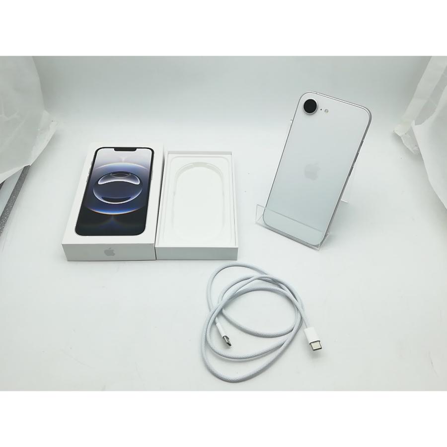 中古】Apple 国内版 【SIMフリー】 iPhone 16e 128GB ホワイト MD1R4J