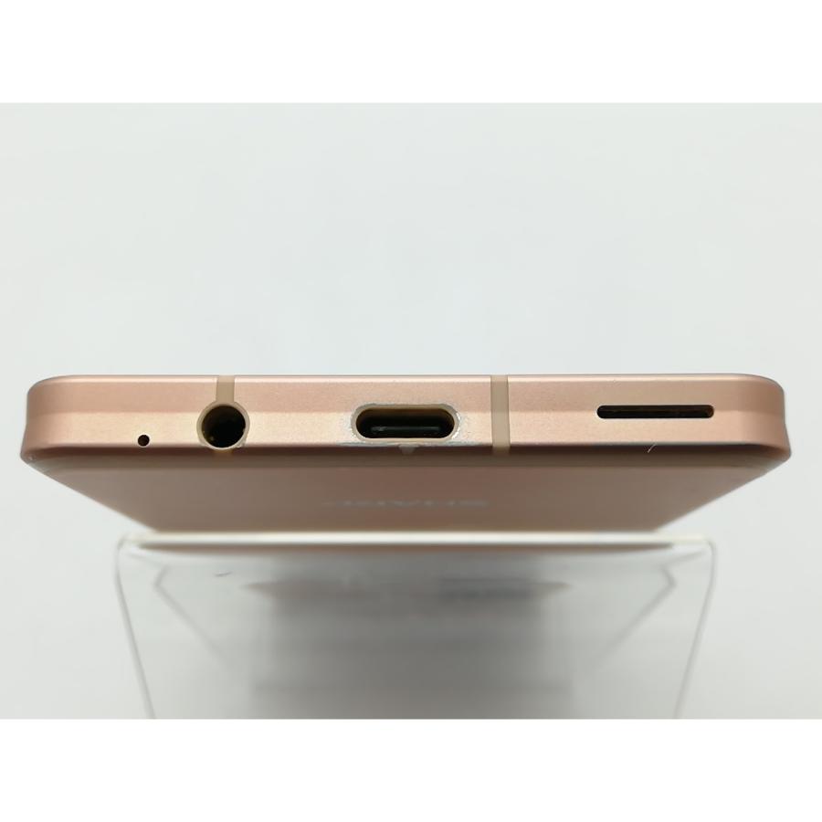 中古】SHARP 楽天モバイル 【SIMフリー】 AQUOS Sense6 ライトカッパー