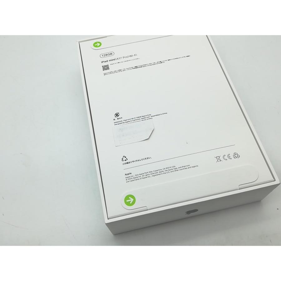 未使用】Apple 【Wi-Fi】 iPad mini（A17Pro/2024） 128GB スペース