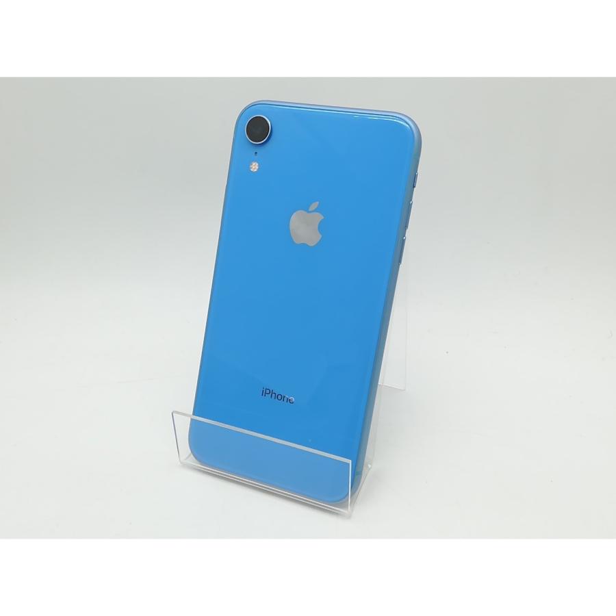 中古】Apple au 【SIMロック解除済み】 iPhone XR 64GB ブルー MT0E2J 