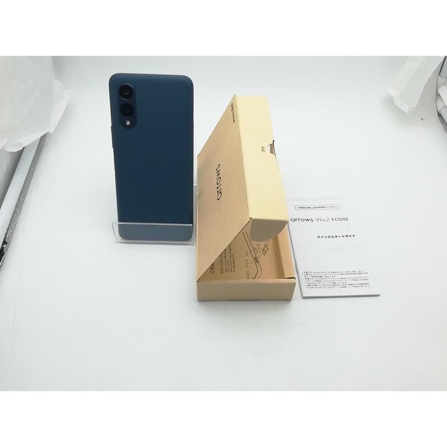 中古】FCNT au 【SIMフリー】 arrows We2 ネイビーグリーン 4GB 64GB