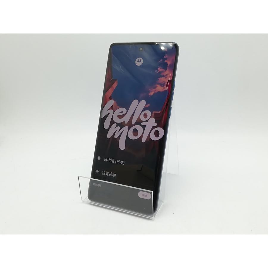 中古】MOTOROLA 国内版 【SIMフリー】 motorola edge 40 ルナブルー