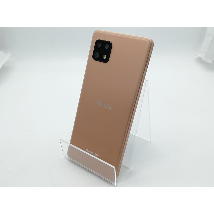 中古】SHARP 楽天モバイル 【SIMフリー】 AQUOS Sense6 ライトカッパー