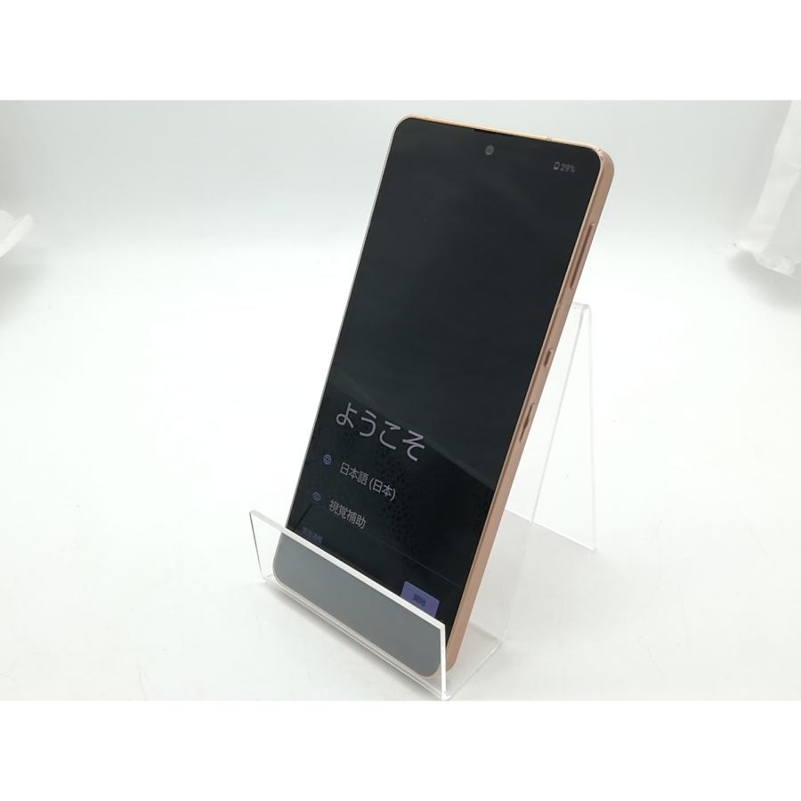 中古】SHARP 楽天モバイル 【SIMフリー】 AQUOS Sense6 ライトカッパー