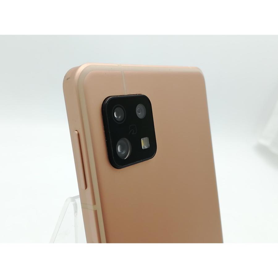 中古】SHARP 楽天モバイル 【SIMフリー】 AQUOS Sense6 ライトカッパー