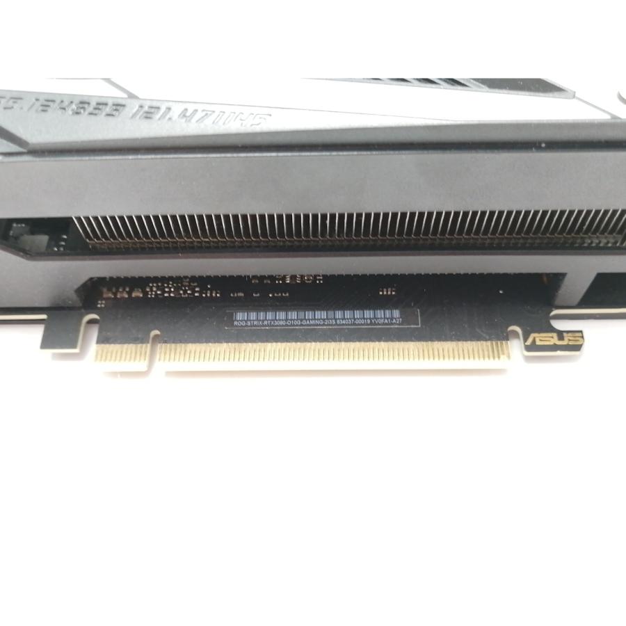 中古】ASUS ROG-STRIX-RTX3080-O10G-GAMING RTX3080/10GB(GDDR6X)/PCI