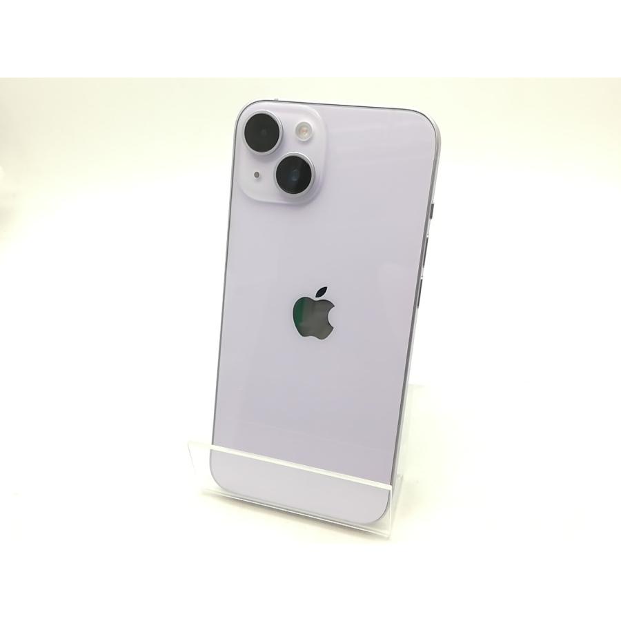 中古】Apple 国内版 【SIMフリー】 iPhone 14 128GB パープル MPUY3J/A