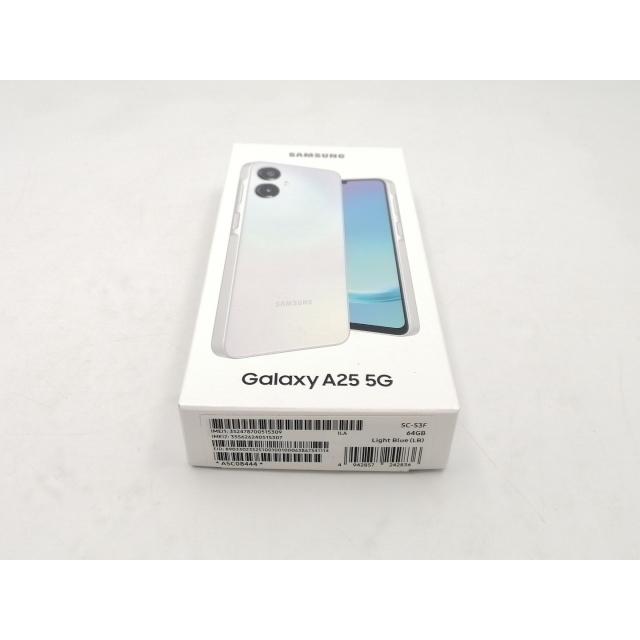 未使用】SAMSUNG docomo 【SIMフリー】 Galaxy A25 5G ライトブルー