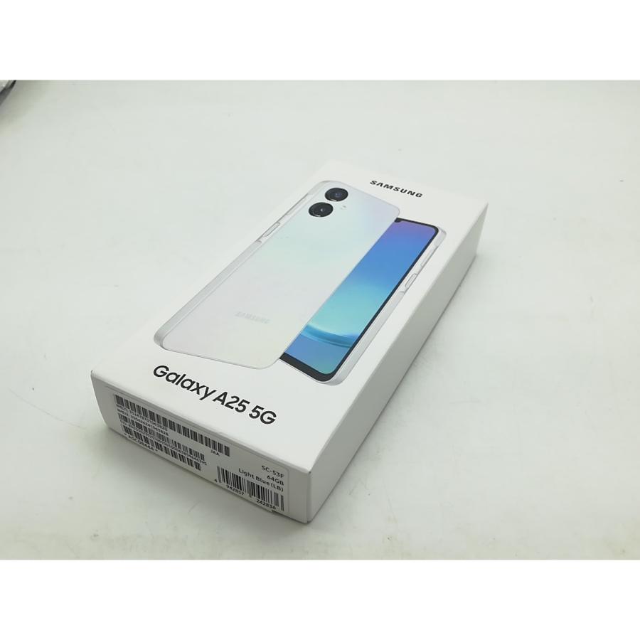 未使用】SAMSUNG docomo 【SIMフリー】 Galaxy A25 5G ライトブルー