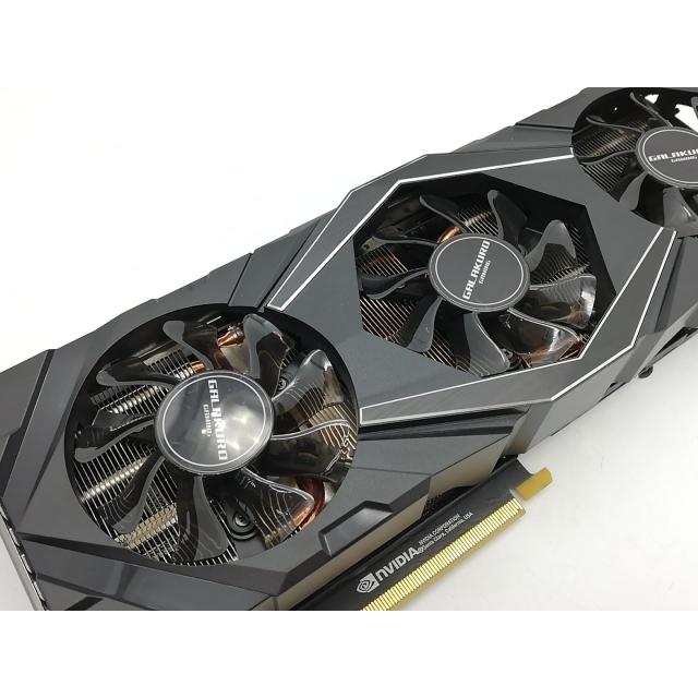 【送料込】中古 玄人志向 GG-RTX2080Ti-E11GB/TP 中古】玄人志向 GG-RTX2080Ti-E11GB/TP RTX2080Ti/11GB(GDDR6)/PCI-E