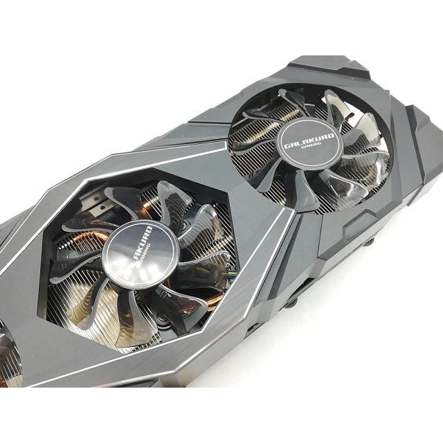 中古】玄人志向 GG-RTX2080Ti-E11GB/TP RTX2080Ti/11GB(GDDR6)/PCI-E