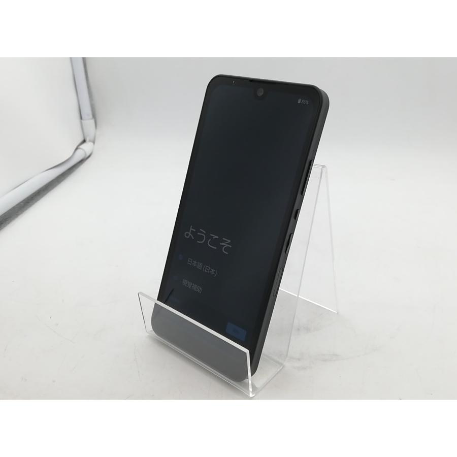 中古】SHARP docomo 【SIMフリー】 AQUOS wish2 チャコール 4GB 64GB