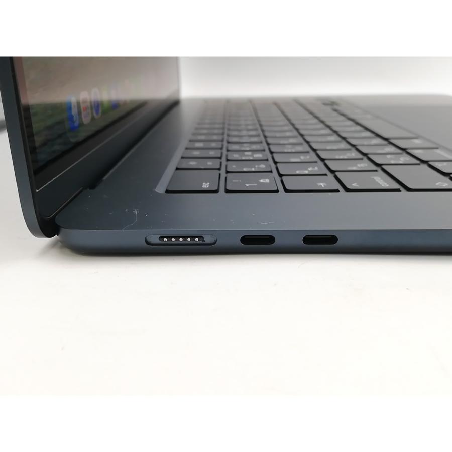 【中古】Apple MacBook Air 15インチ CTO (M3,2024) ミッドナイト M3(CPU:8C/GPU:10C)/16G/256G【柏】保証期間１ヶ月【ランクA】の画像