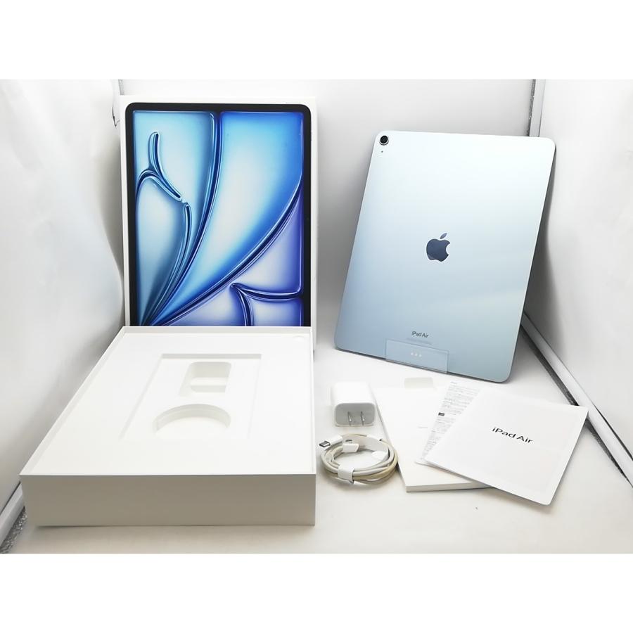 中古】Apple 【Wi-Fi】 13インチ iPad Air（M2/2024） 128GB ブルー