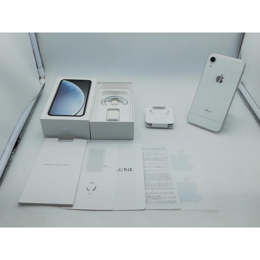 中古】Apple docomo 【SIMロック解除済み】 iPhone XR 128GB ホワイト 