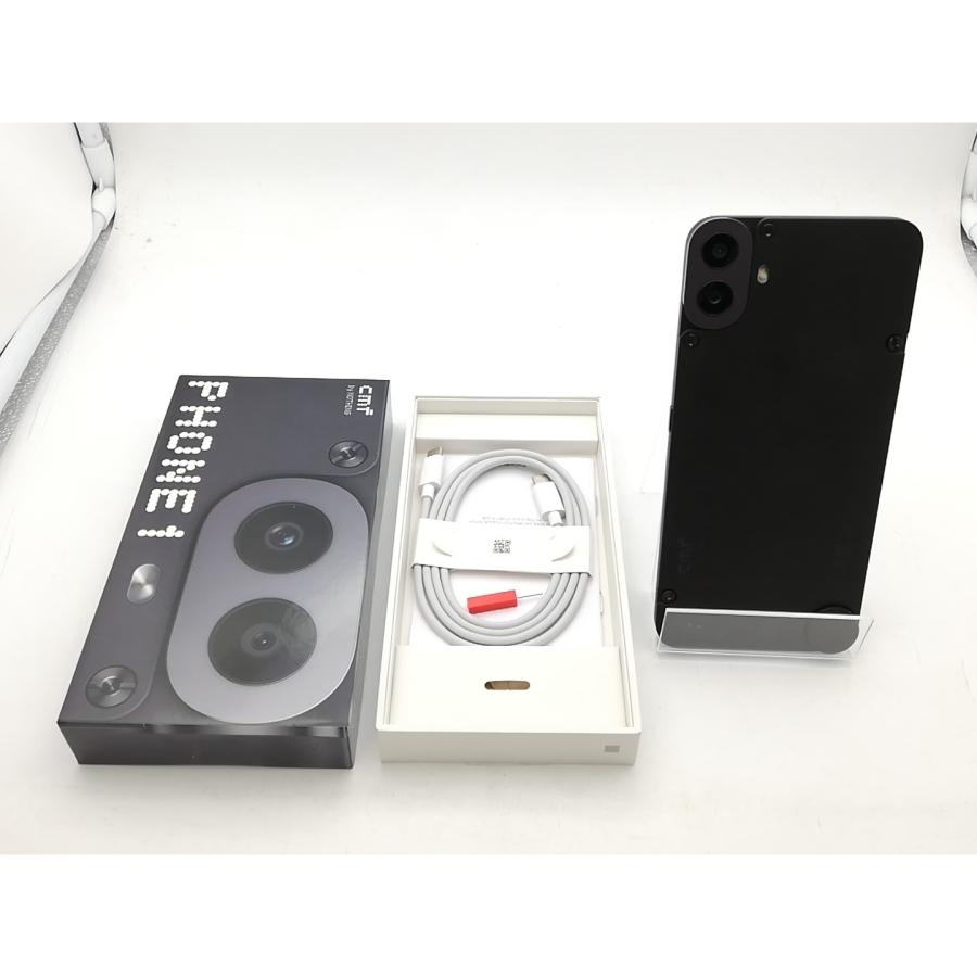 中古】NOTHING 【SIMフリー】 CMF Phone 1 8GB 128GB ブラック【柏 
