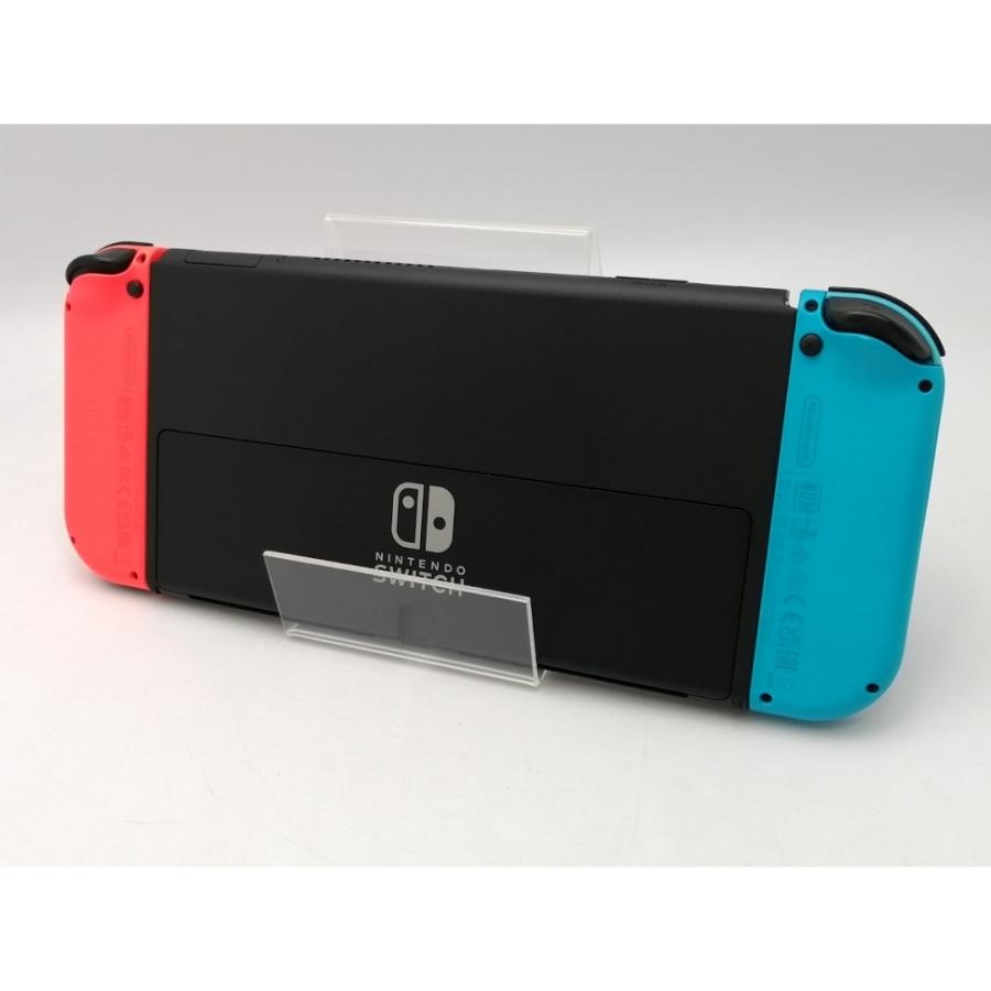 中古】Nintendo Switch 本体 (有機ELモデル) HEG-S-KABAA ネオンブルー