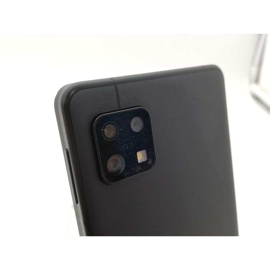 中古】SHARP au 【SIMフリー】 AQUOS sense6s ブラック 4GB 64GB SHG07