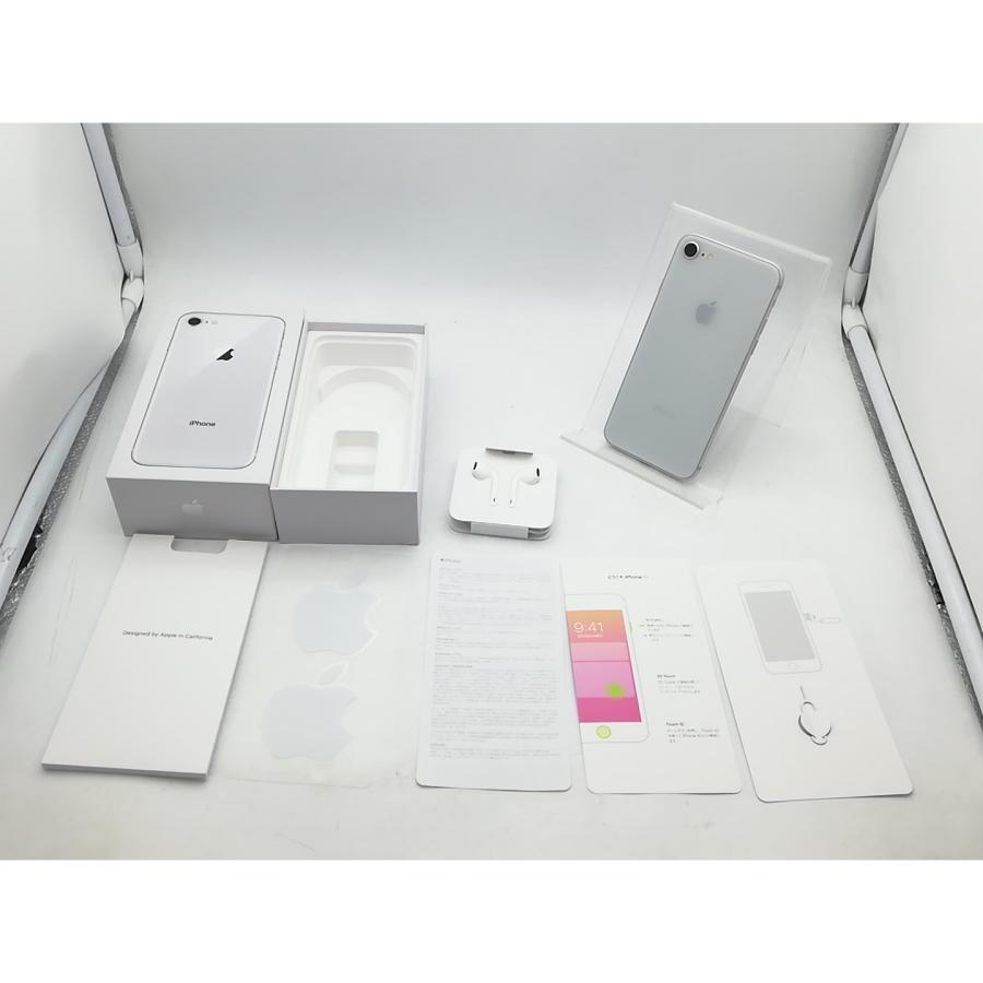 中古】Apple 国内版 【SIMフリー】 iPhone 8 256GB シルバー MQ852J/A
