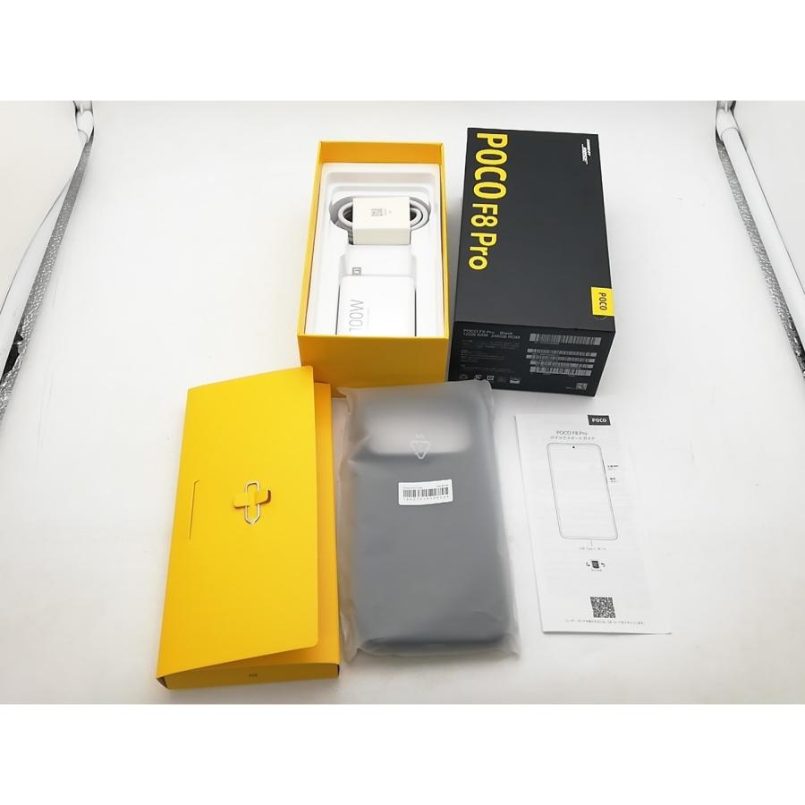 中古】Xiaomi 国内版 【SIMフリー】 POCO F8 Pro ブラック 12GB 256GB