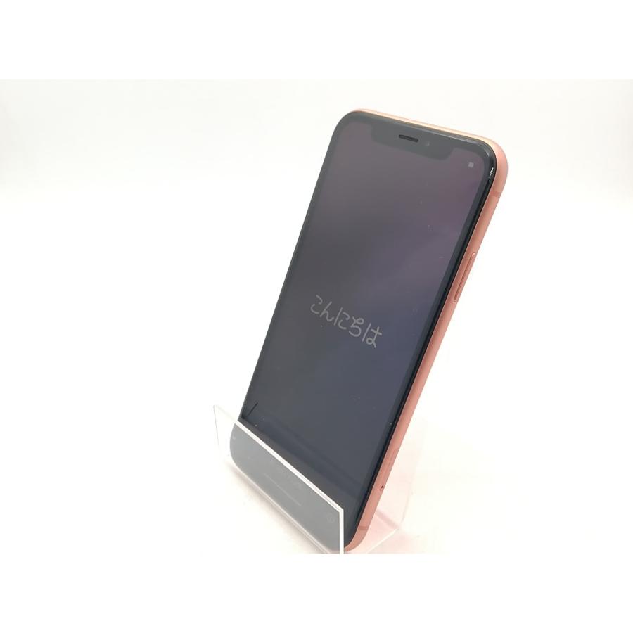 中古】Apple SoftBank 【SIMロック解除済み】 iPhone XR 64GB コーラル 