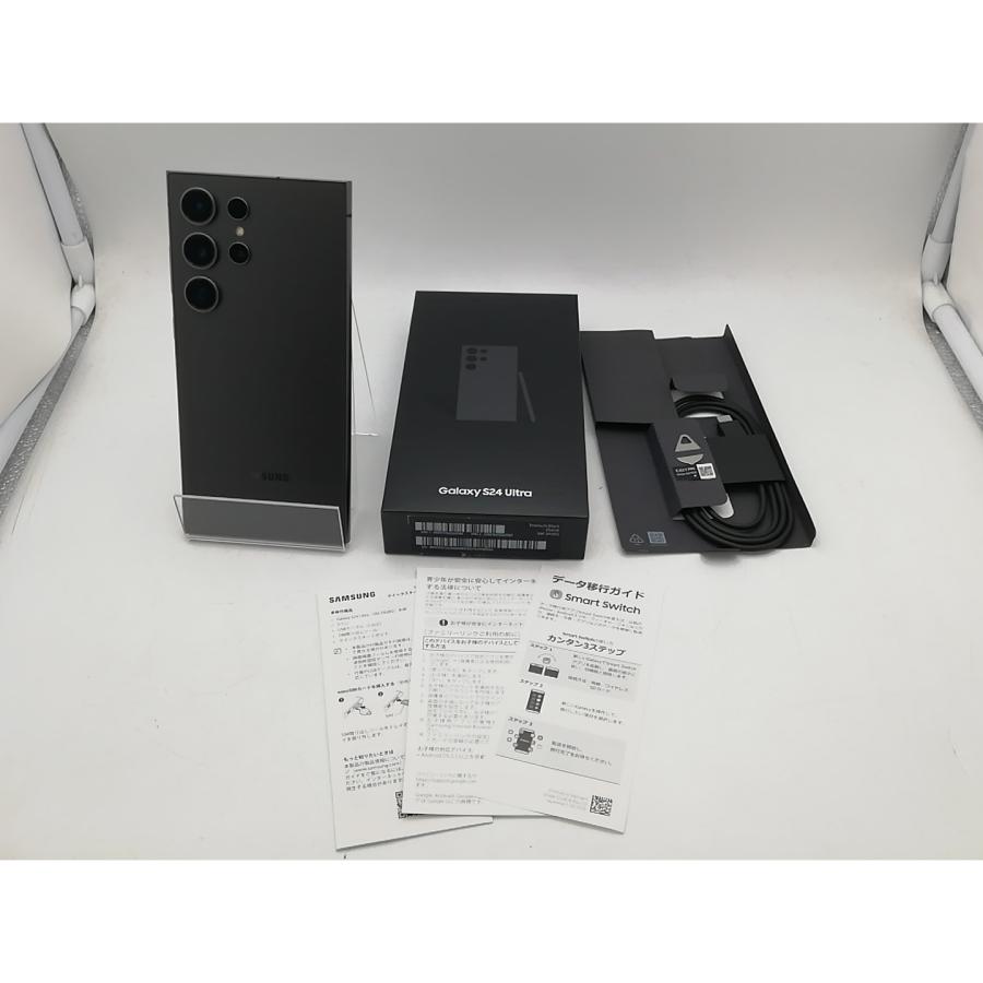 中古】SAMSUNG 国内版 【SIMフリー】 Galaxy S24 Ultra チタニウム