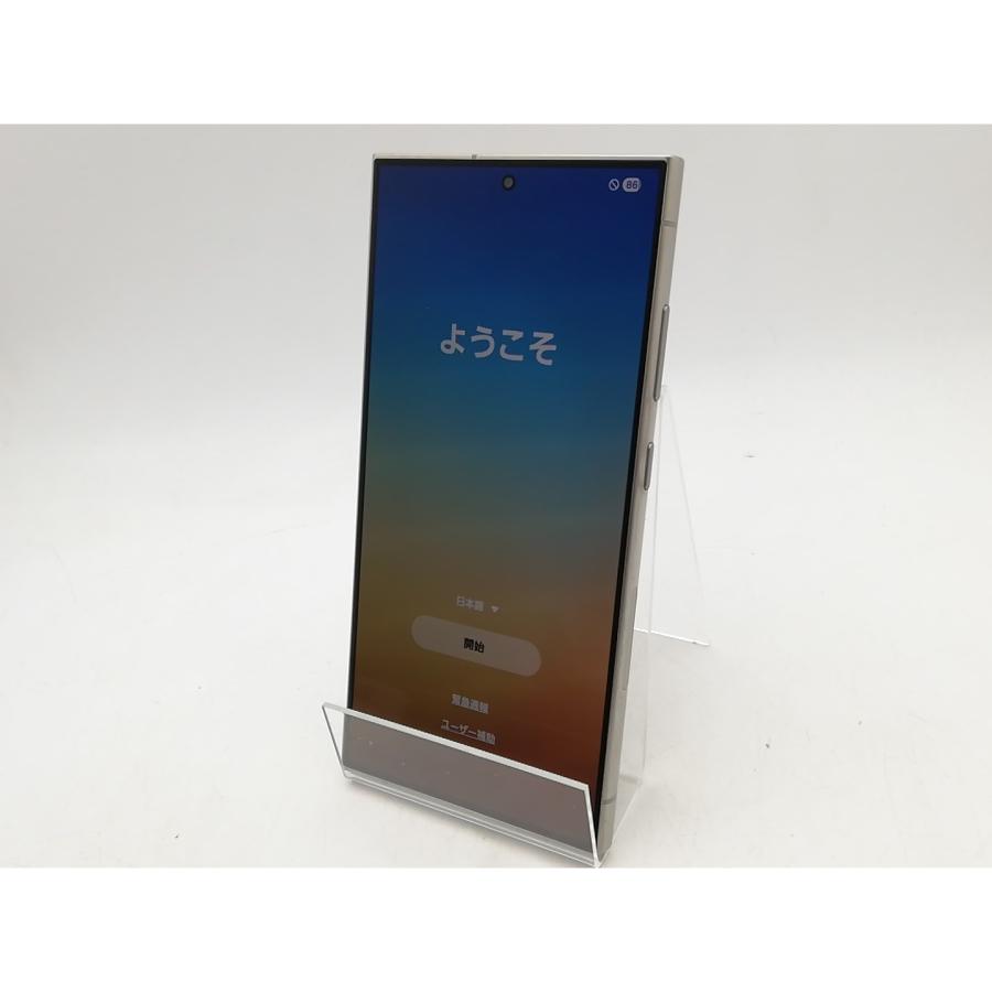 中古】SAMSUNG 国内版 【SIMフリー】 Galaxy S24 Ultra チタニウム