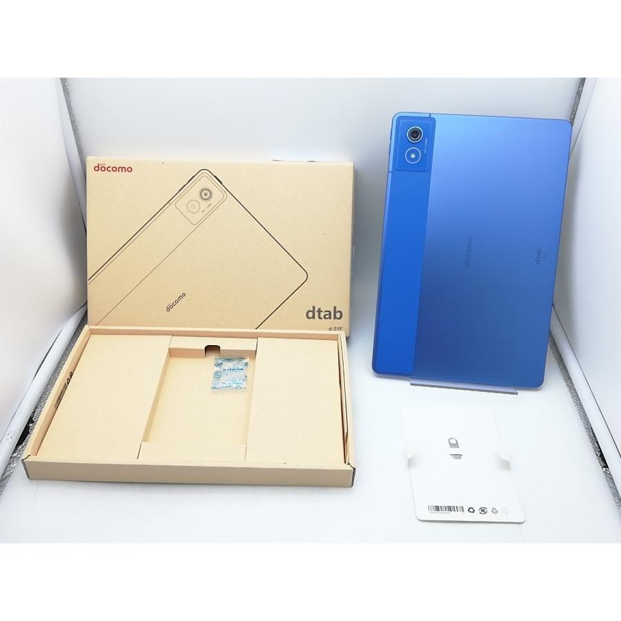 中古】Lenovo docomo 【SIMフリー】 dtab d-51F メタグレープ