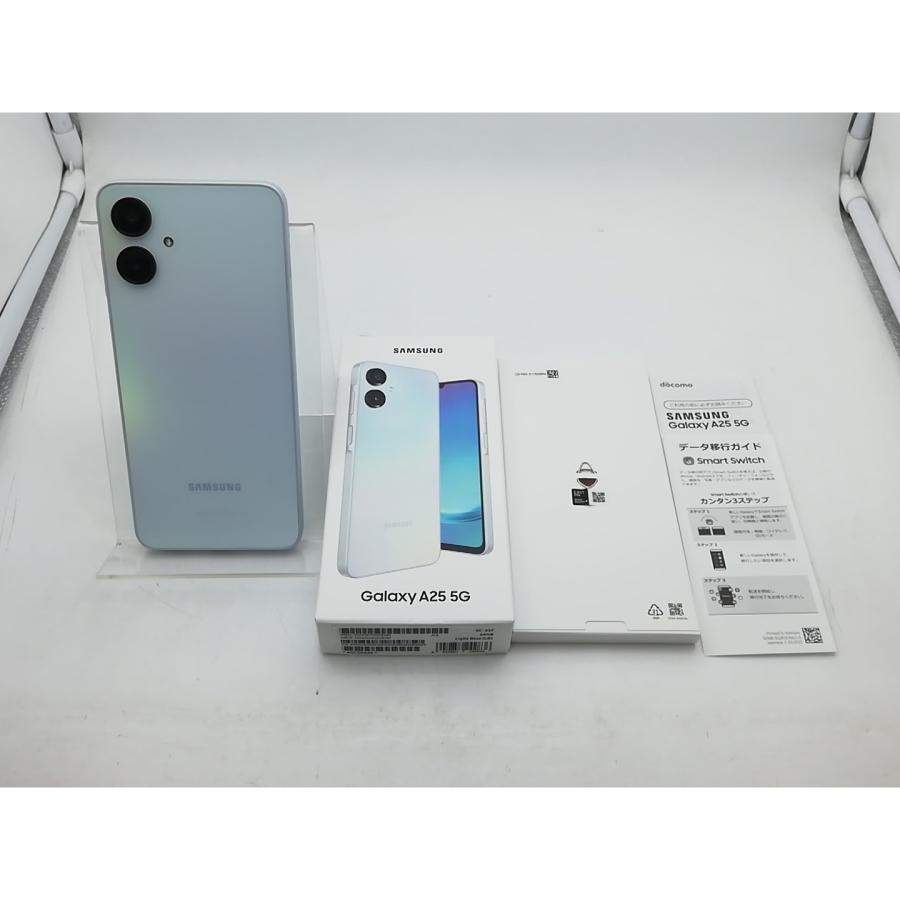 中古】SAMSUNG docomo 【SIMフリー】 Galaxy A25 5G ライトブルー 4GB