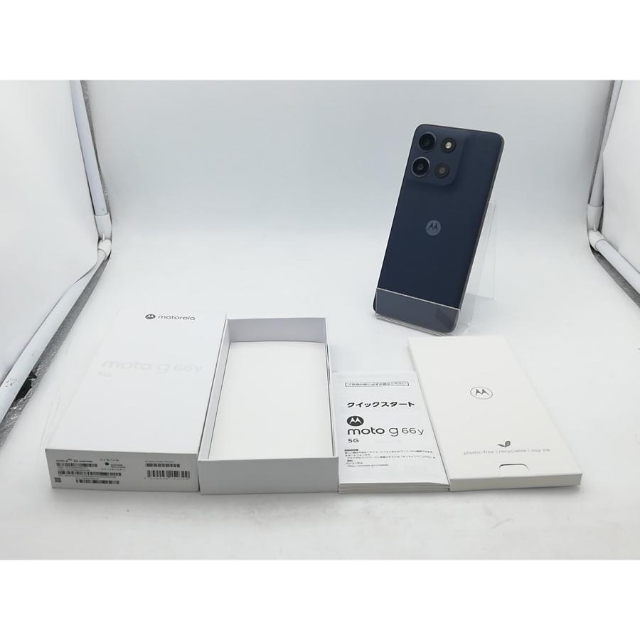 中古】MOTOROLA ymobile 【SIMフリー】 moto g66y 5G PANTONE Black