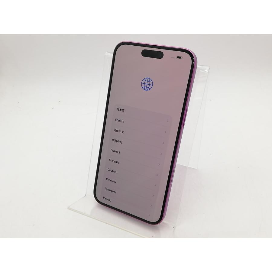 【中古】Apple 国内版 【SIMフリー】 iPhone 16 Plus 128GB ピンク MXVD3J/A【秋葉本店】保証期間１ヶ月【ランクA】の画像