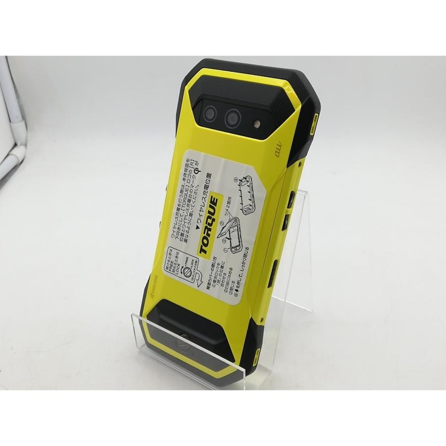 中古】KYOCERA au 【SIMロック解除済み】 TORQUE 5G イエロー 6GB