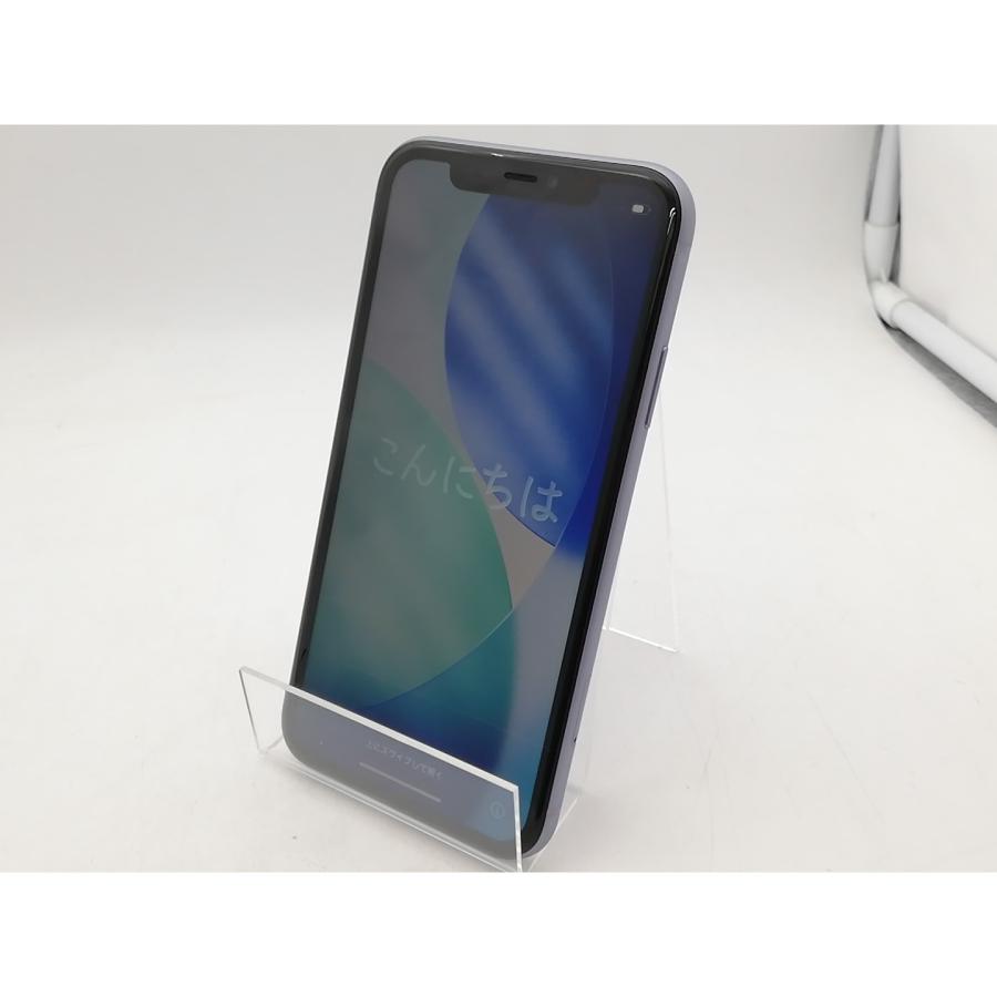 中古】Apple SoftBank 【SIMロック解除済み】 iPhone 11 64GB パープル