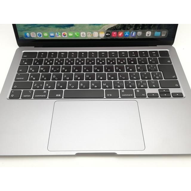 【中古】Apple MacBook Air 13インチ  M2(CPU:8C/GPU:8C) 8GB/256GB スペースグレイ MLXW3J/A (M2,2022)【柏】保証期間１ヶ月【ランクB】の画像