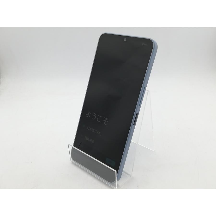 中古】SHARP docomo 【SIMフリー】 AQUOS wish4 ブルー 4GB 64GB SH