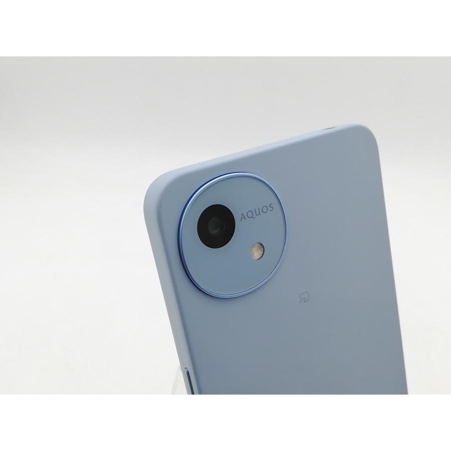 中古】SHARP docomo 【SIMフリー】 AQUOS wish4 ブルー 4GB 64GB SH