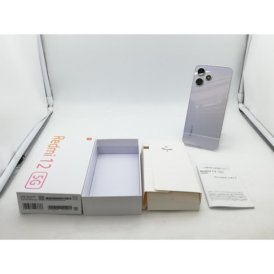 中古】Xiaomi au 【SIMフリー】 Redmi 12 5G 4GB 128GB ポーラー