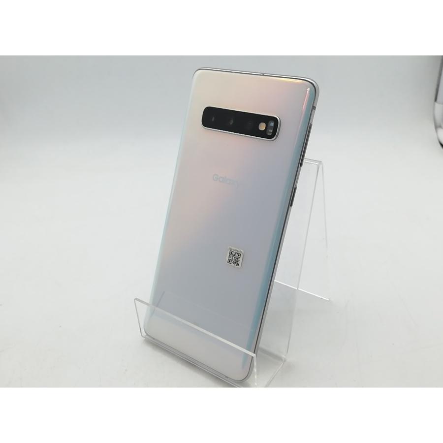 中古】SAMSUNG au 【SIMロック解除済み】 Galaxy S10 SCV41 プリズム