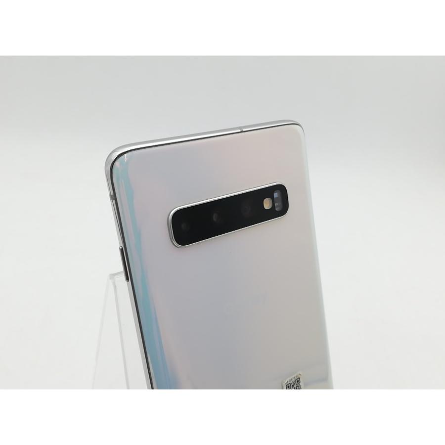 中古】SAMSUNG au 【SIMロック解除済み】 Galaxy S10 SCV41 プリズム