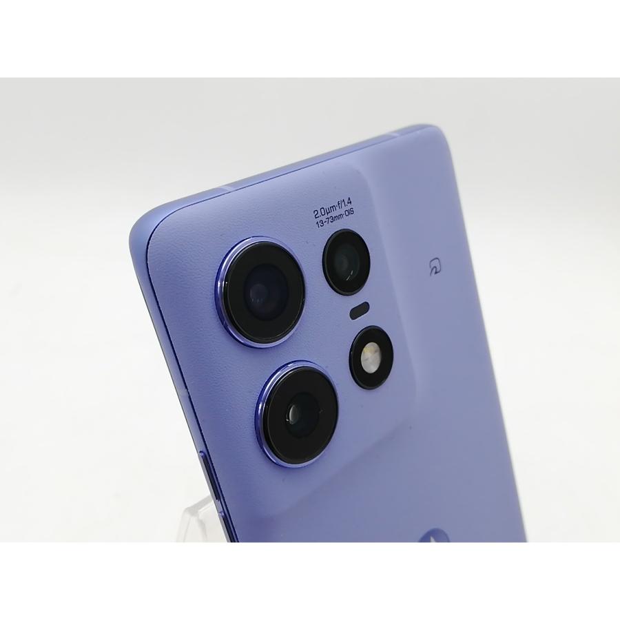 【中古】MOTOROLA SoftBank 【SIMフリー】 motorola edge 50s pro リュクスラベンダー 8GB 256GB A402MO【津田沼】保証期間１ヶ月【ランクA】の画像