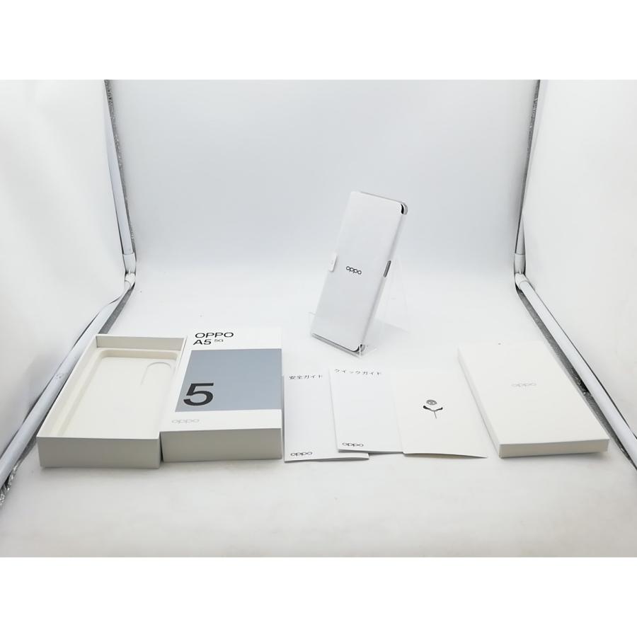 未使用】Oppo UQmobile 【SIMフリー】 OPPO A5 5G 4GB 128GB ホワイト