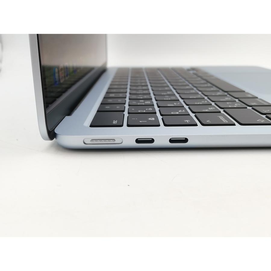 【中古】Apple MacBook Air 13インチ M5(CPU:10C/GPU:8C) 16GB/512GB スカイブルー MDHH4J/A (13インチ,M5)【柏】保証期間１ヶ月【ランクA】の画像