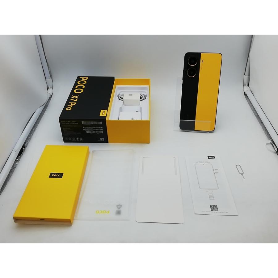 中古】Xiaomi 国内版 【SIMフリー】 Poco X7 Pro イエロー 12GB 512GB