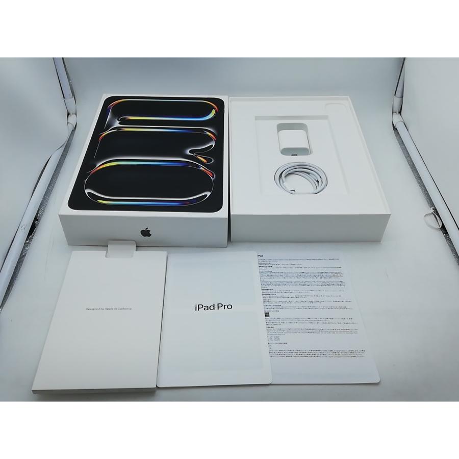 【中古】Apple 【Wi-Fi】 11インチ iPad Pro（M4/2024） 256GB スペースブラック 標準ガラス MVV83J/A【柏】保証期間１ヶ月【ランクA】の画像