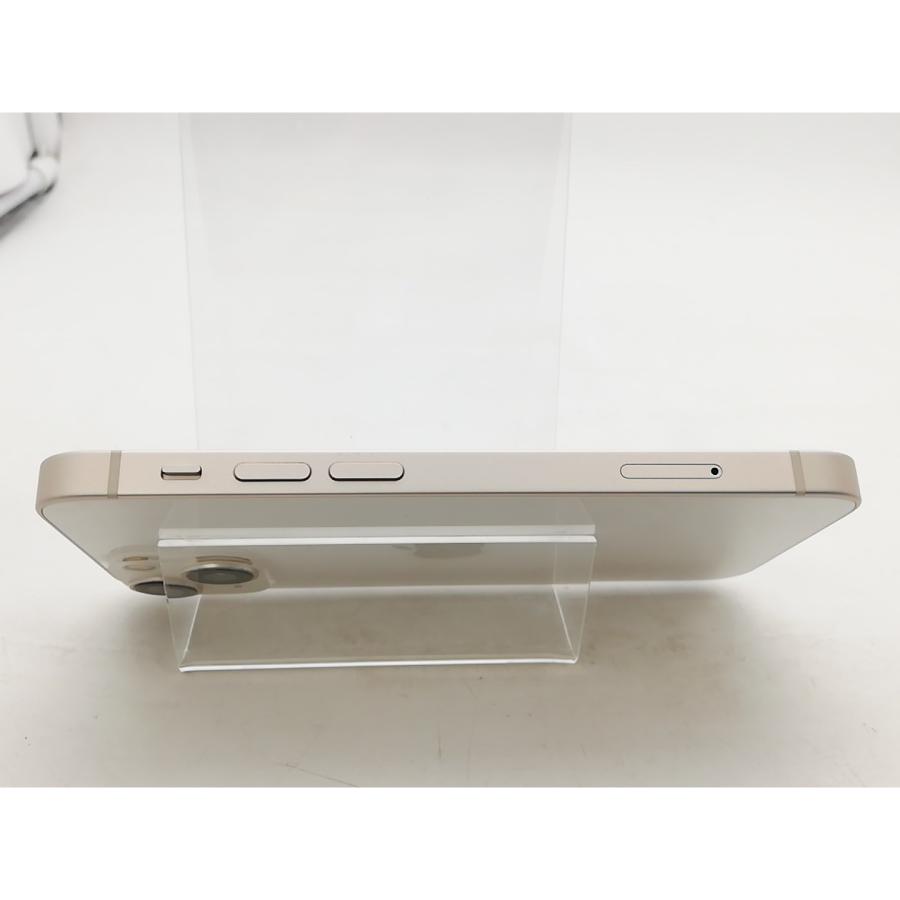 【中古】Apple au 【SIMフリー】 iPhone 13 mini 128GB スターライト MLJE3J/A【柏】保証期間１ヶ月【ランクC】の画像